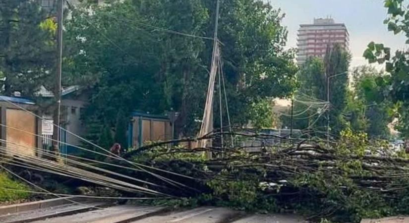 Emberéletet is követelt és jelentős károkat okozott a Bukarest térségét sújtó vihar