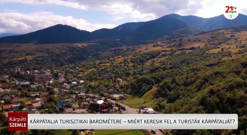 Kárpátalja turisztikai barométere – miért keresik fel a turisták Kárpátalját? (videó)