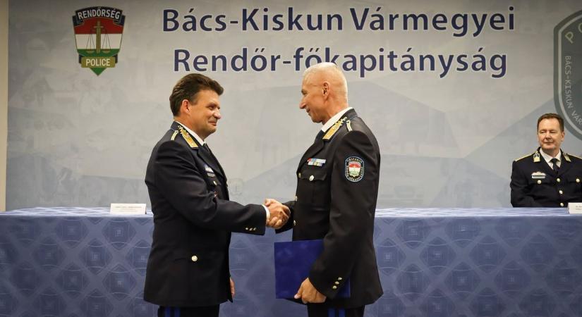 Kinevezték a Bács-Kiskun Vármegyei Rendőr-főkapitányság új vezetőjét