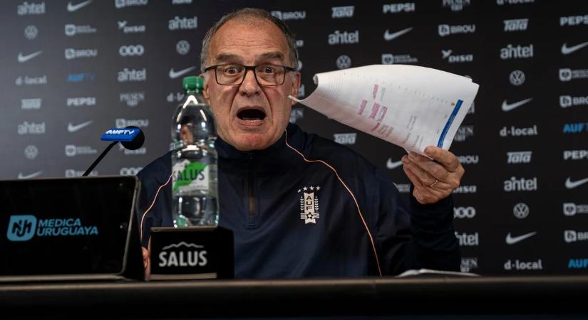 „Senkit sem érdekelt, amit tudok” – Bielsa feszült hangulatú sajtótájékoztatón búcsúzott Uruguaytól