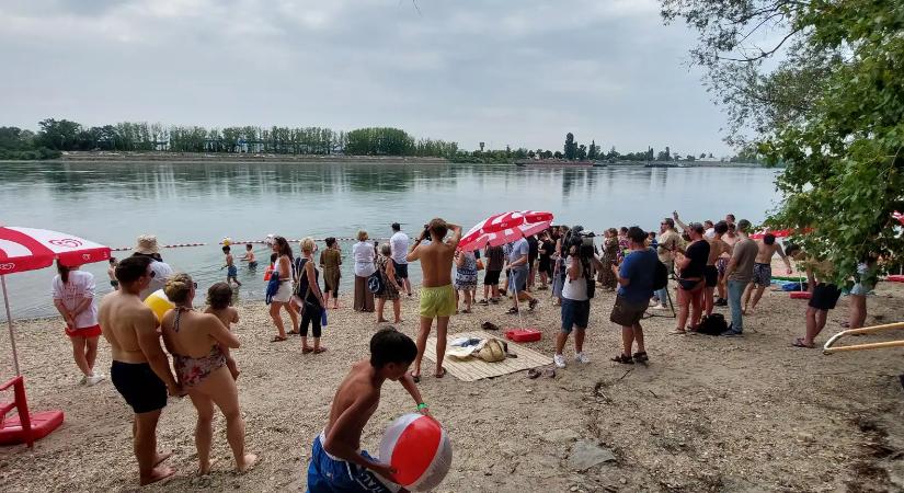 100 méteres ingyenes szabadstrandot kapott az Árasztó-part