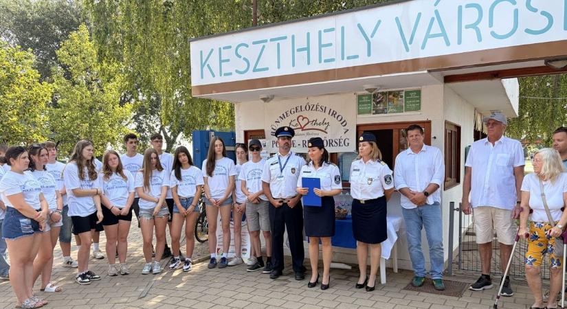 Újra szolgálatba álltak a keszthelyi diákok – mutatjuk, mi lesz a feladatuk
