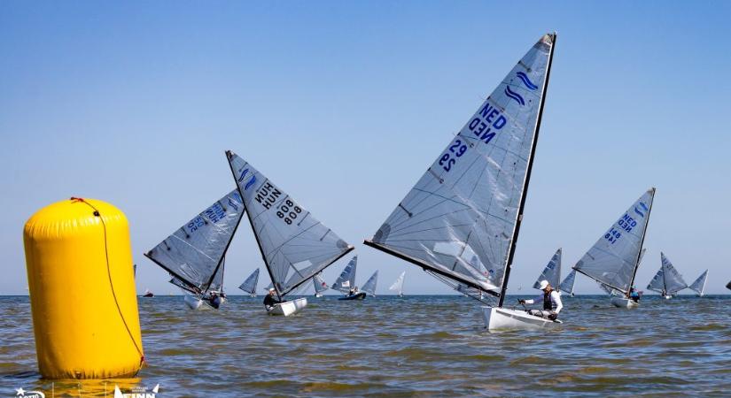 Két magyar az első tízben a finn dinghy Eb-n Gdyniában