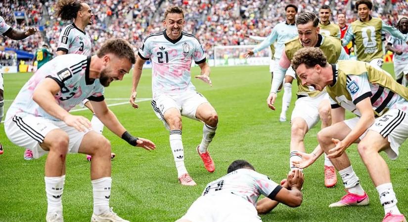 A vb-történelem legkésőbbi góljával jutott tovább Belgium – statisztika