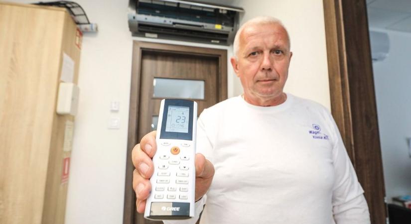 Mutatjuk, mennyivel lesz több a számla, ha egész nap megy a klíma!
