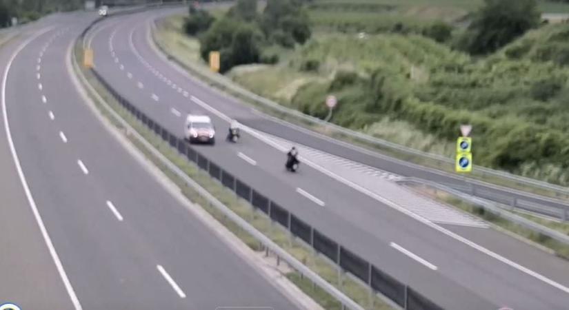 Szerinte nem volt egyértelmű a terelés – kilométereket ment szembe a forgalommal az M6-son