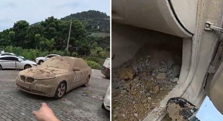 Látványos a tetőig sáros BMW takarítása, de értelme kevés van