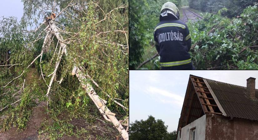 Óriási pusztítást végzett a vihar Szabolcsban! 60 segélyhívás futott be! (fotókkal)