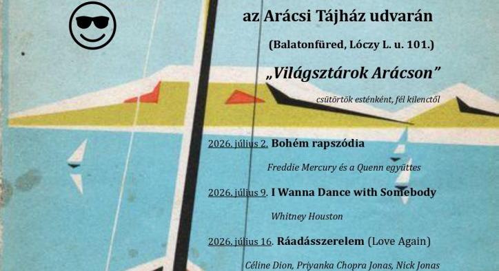 Világsztárok Arácson (balatonfured.hu)