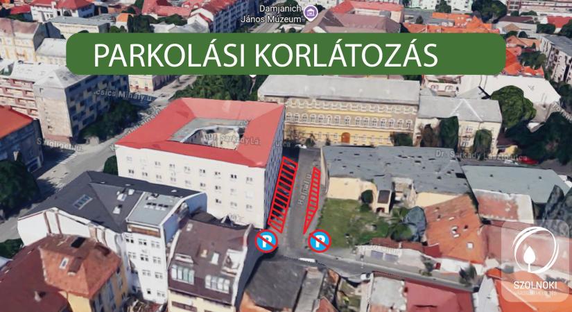 Parkolási korlátozásra kell számítani a Hajnal utcában pénteken