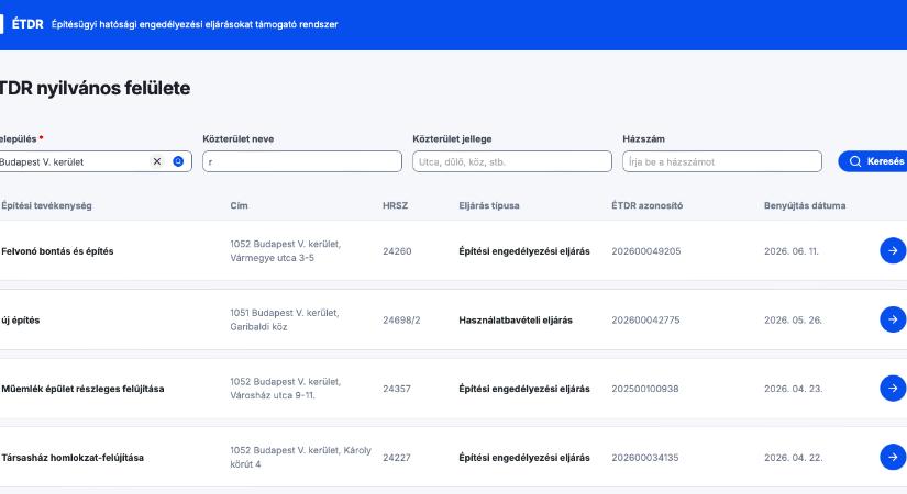Ismét nyilvános az ÉTDR, amit Vitézy szerint Lázár a kastélytulajdonosok kedvéért szüntetett meg