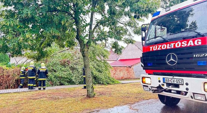 Vihar Sopron és környékén: akadt ahol jég is hullott, a tekintélyes mennyiségű csapadék mellett