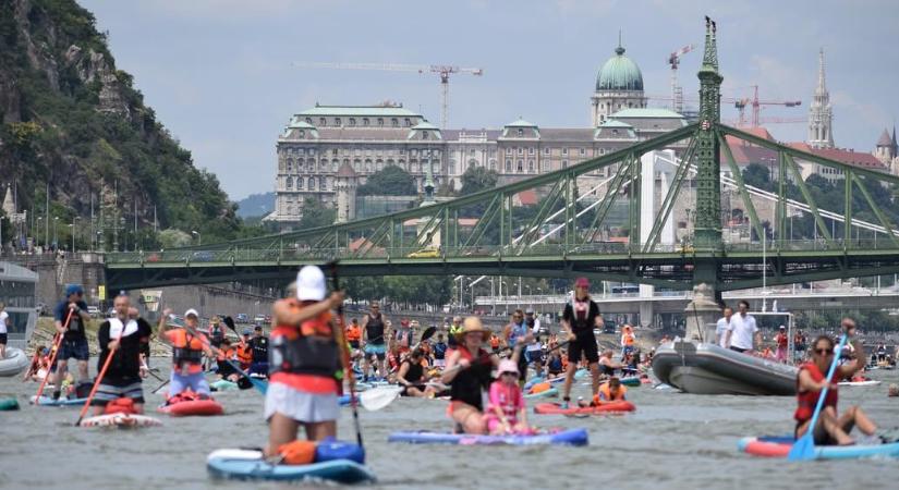 SUP-deszkáról fedezhetjük fel Budapestet – jön a XI. Budapest SUP Fesztivál