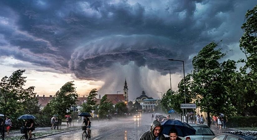Katasztrofális fordulat: mutatjuk a friss vihartérképet, ahol mindenki menekül!