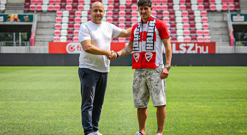 Diósgyőrben akart futballozni, meggyőzte a stábot, szerződést kapott a támadó - hivatalos