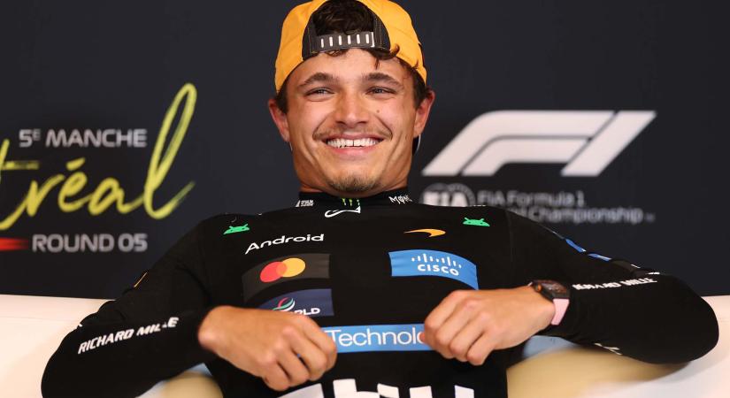 Norris: „Az a célom, hogy örökre a McLarennél maradjak”