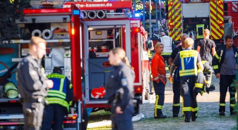 Súlyos kórháztűz Németországban, többen meghaltak