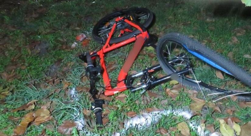 Elütötte a kerékpárost, majd nyomtalanul továbbhajtott az ittas sofőr
