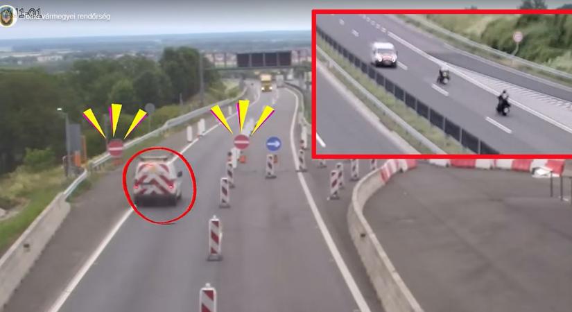 Súlyos videó. A kamionokkal, autókkal szembe ment az M6-oson a csengeri sofőr. A rendőrök azonnal kikapták a forgalomból, és...