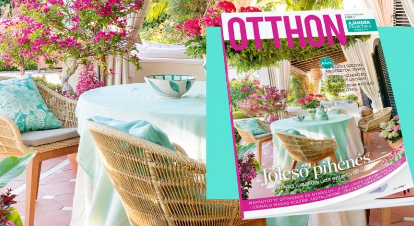 Jóleső pihenés – ajándék Praktika magazinnal érkezett meg az OTTHON júliusi száma!