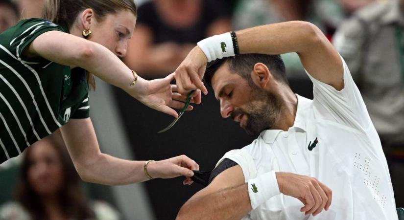 Novak Djokovic ráhozta a frászt a labdaszedőre