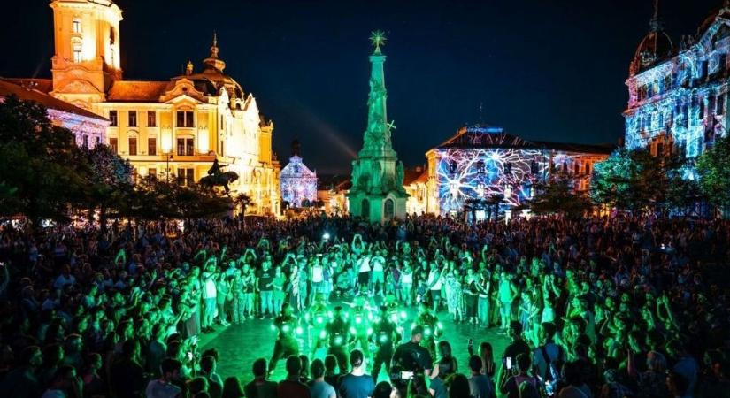 Ma este fénybe borul Pécs: indul a jubileumi Zsolnay Fényfesztivál