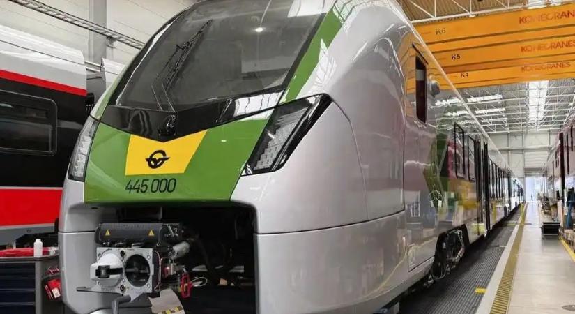 Elindult a GYSEV 11 darabos új InterCity-flottájának gyártása