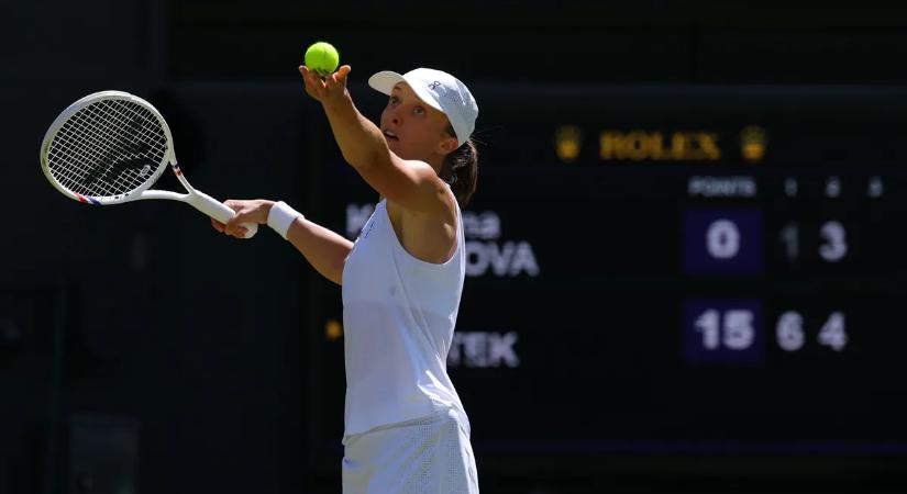 A címvédő Swiatek könnyen, a tavalyi döntős Anisimova nehezen jutott tovább Wimbledonban