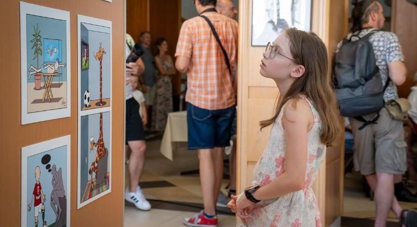 Gondolatébresztő karikatúrák a SopronFest-en