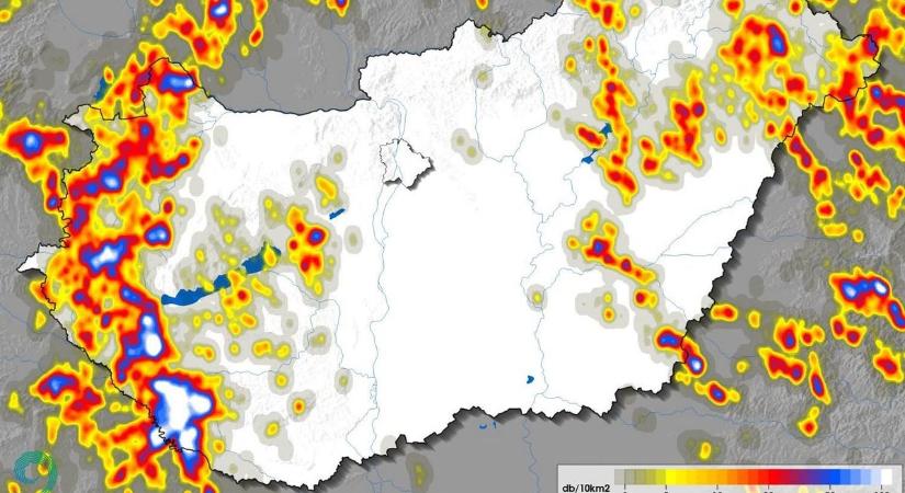 Zalai településen mérték tegnap a legtöbb esőt az országban