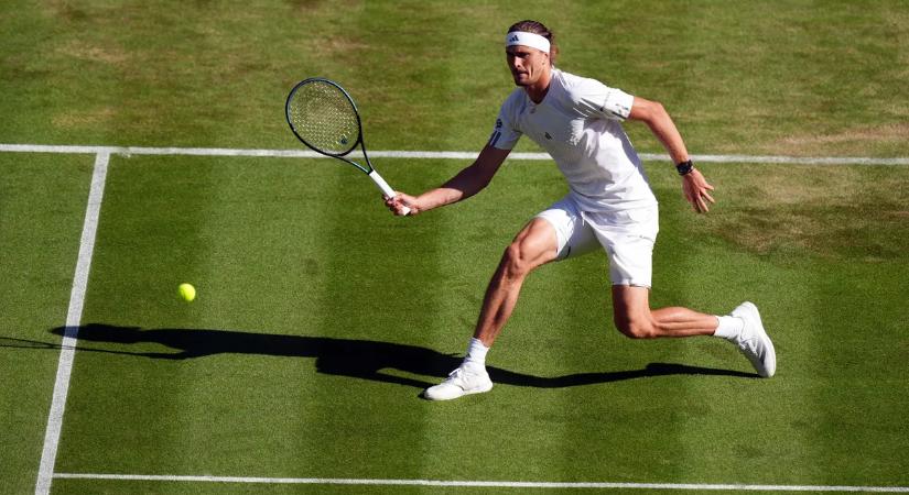 Zverev jó két óra alatt továbbjutott a második fordulóból Wimbledonban
