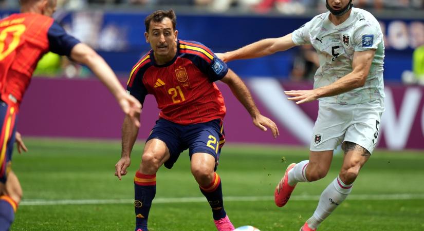 Foci-vb: spanyol fieszta az osztrákok ellen