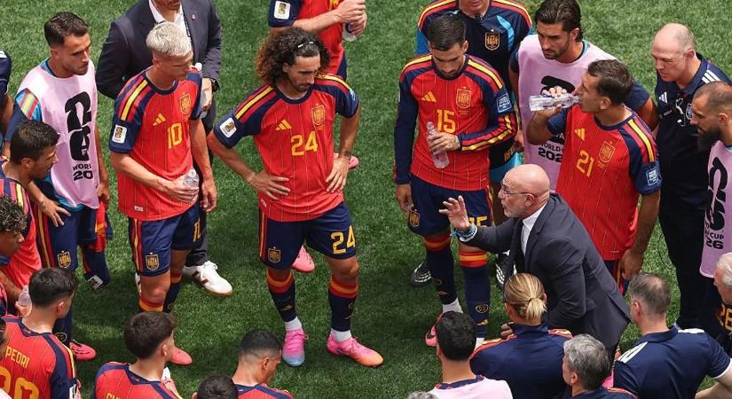 „A nagy csapatok akkor lépnek elő, amikor a legjobban kell” – Luis de la Fuente a spanyolok háromgólos győzelme után