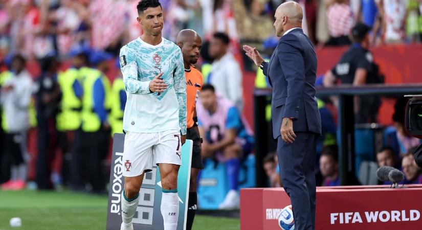 Ronaldo gólt lőtt, lecserélték, de a portugálok végül továbbjutottak Horvátország ellen