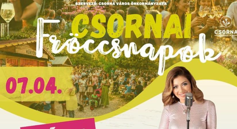 Különleges hangulat lesz a csornai Szent István téren, jönnek a Fröccsnapok