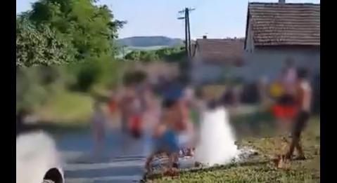 110 köbméter vizet pancsoltak el Mosdóson