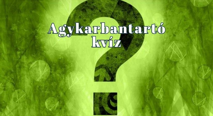 Sokan öt jó válasznál többet nem adnak ezekre az egyszerű kérdésekre - Napi agykarbantartó kvíz