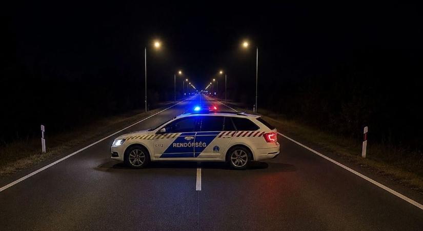 Hatalmas csattanás és útzár a 7-es főúton