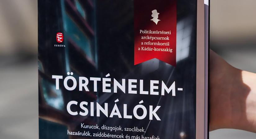 Monarchia korabeli, mára elfeledett politikusokat mutat be Révész Sándor újságíró, történész legújabb könyve, a Történelemcsinálók