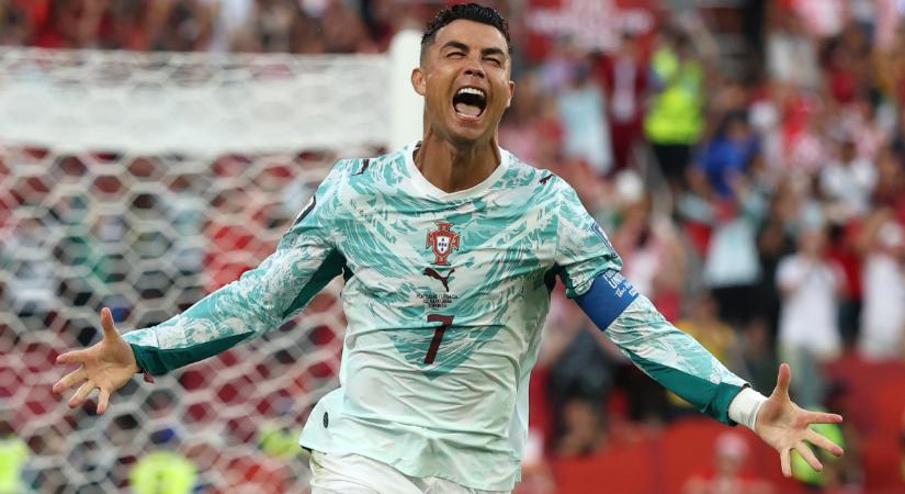 Videó: Cristiano Ronaldo megszerezte első gólját a vb egyenes kieséses szakaszában