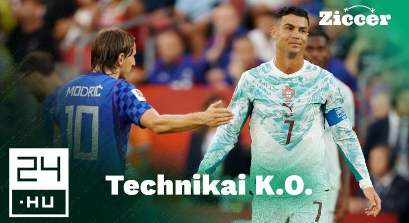 Ronaldo átka megtört, de a technológia ejtette ki a horvátokat