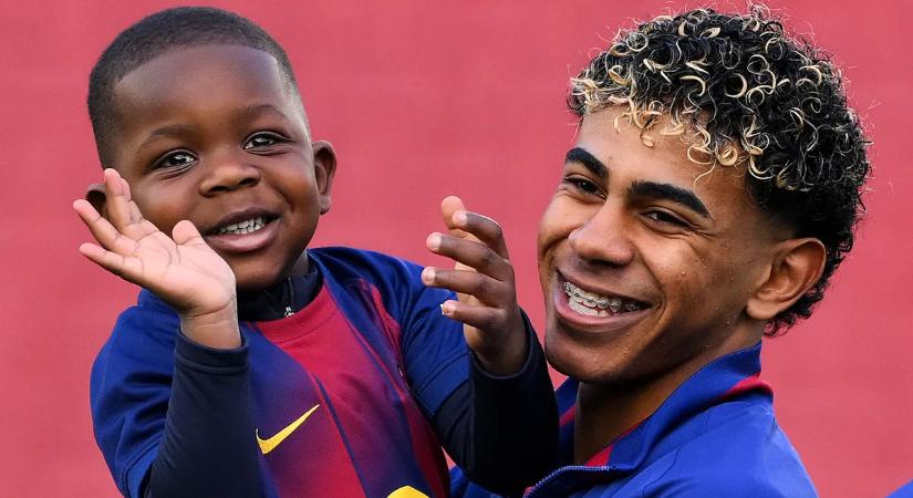 Mindenki odáig van azért, amit Yamal 3 éves öccse csinált a foci-vb-n - videó