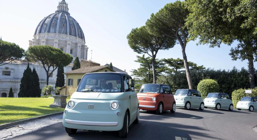 Szent küldetésen a Fiat legkisebb elektromos modellje