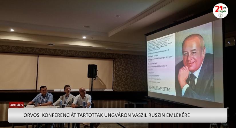 Aktuális (2026.07.03) Orvosi konferenciát tartottak Ungváron Vaszil Ruszin emlékére (videó)