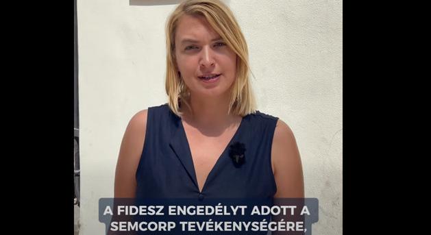 Tompa Enikő: a Tisza megszünteti a Semcorp tevékenységét