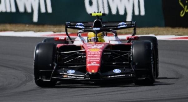 Az F1-es Brit Nagydíj sprintidőmérőjének végeredménye