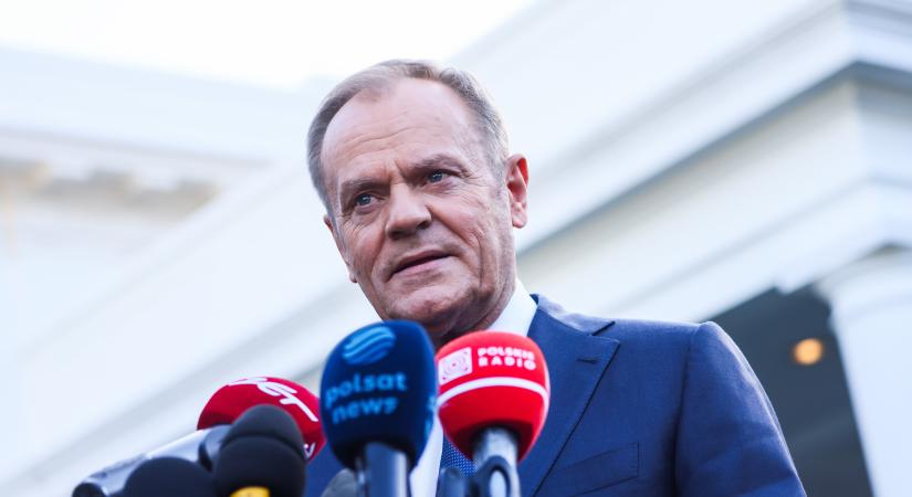 Donald Tusk óvatosságra intette a lengyel politikusokat Ukrajna támogatása ügyében