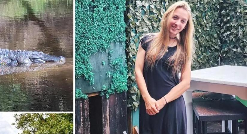 Leharapta a fiatal nő karjait az aligátor – sokkoló videó került elő a halálos támadásról
