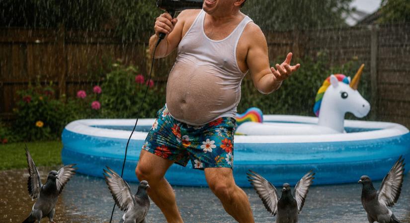 Ebben a hőségben a rezsikirály is megizzad