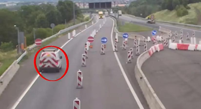 Kikerülte a terelést, majd nem értette a 69 éves sofőr, hogyan került a forgalommal szembe az M6-oson